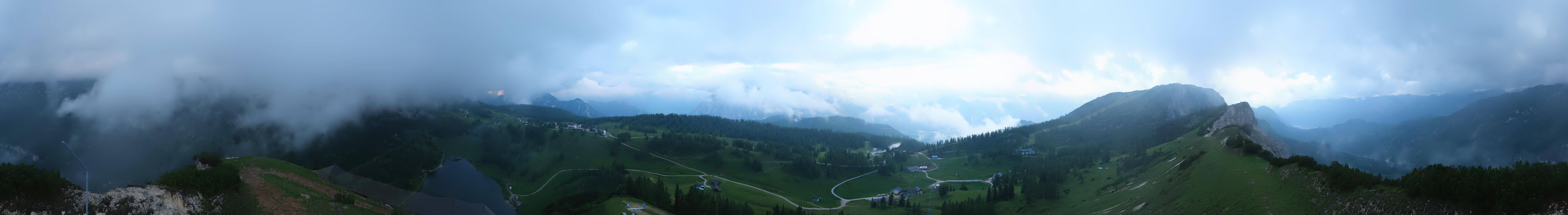 Archiv Foto Webcam Tauplitz: Panoramablick vom Schneiderkogel