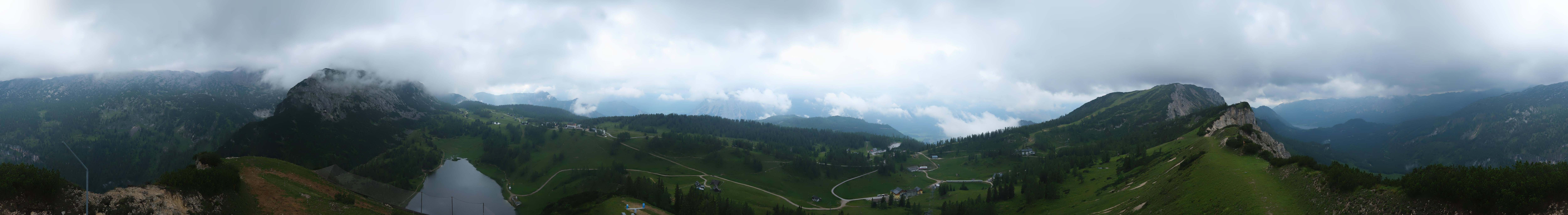 Archiv Foto Webcam Tauplitz: Panoramablick vom Schneiderkogel