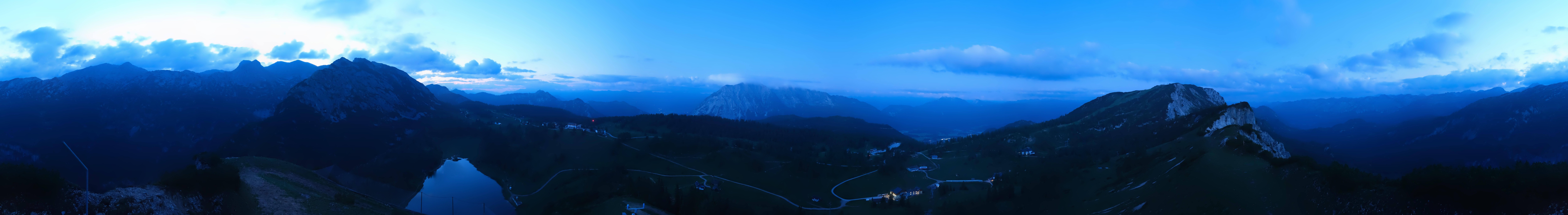 Archiv Foto Webcam Tauplitz: Panoramablick vom Schneiderkogel