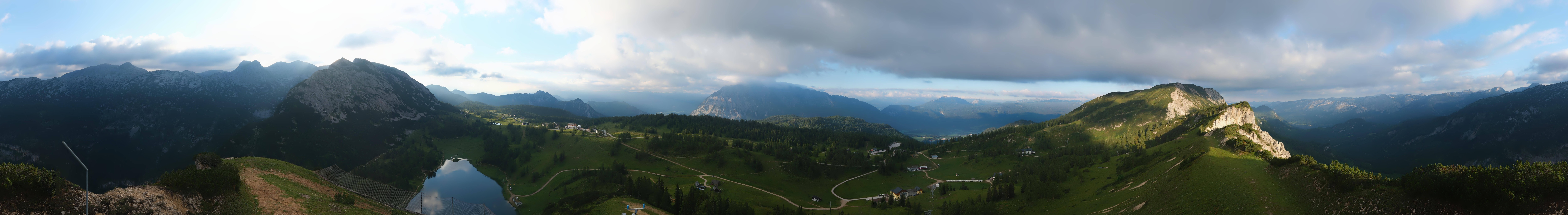 Archiv Foto Webcam Tauplitz: Panoramablick vom Schneiderkogel