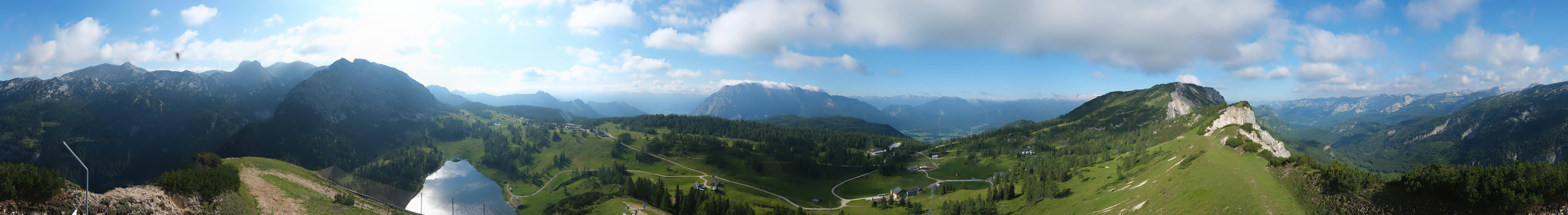 Archiv Foto Webcam Tauplitz: Panoramablick vom Schneiderkogel