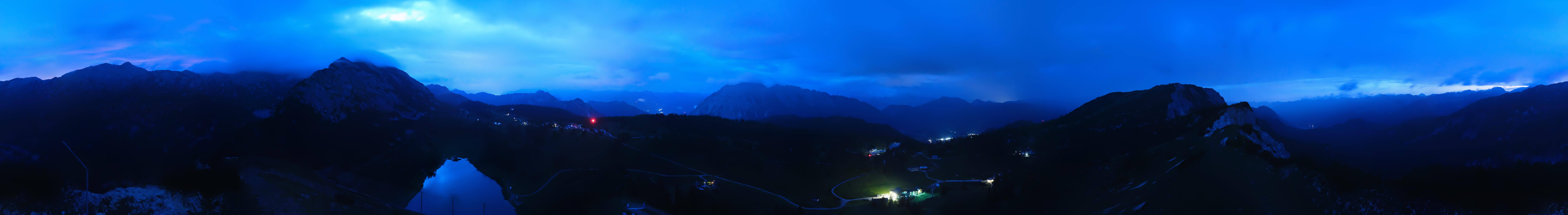 Archiv Foto Webcam Tauplitz: Panoramablick vom Schneiderkogel