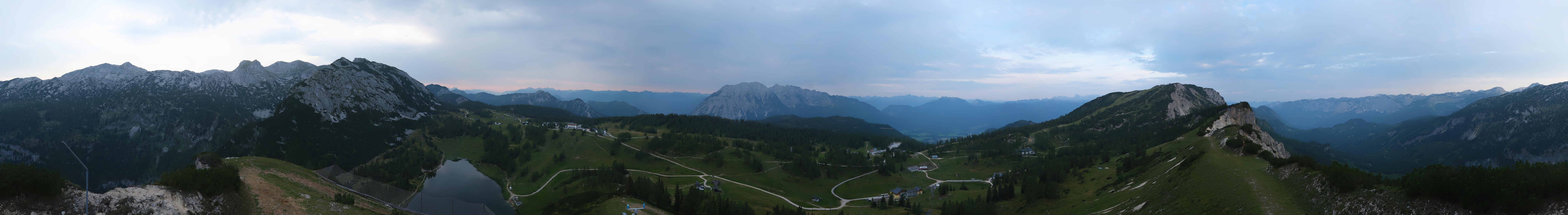 Archiv Foto Webcam Tauplitz: Panoramablick vom Schneiderkogel