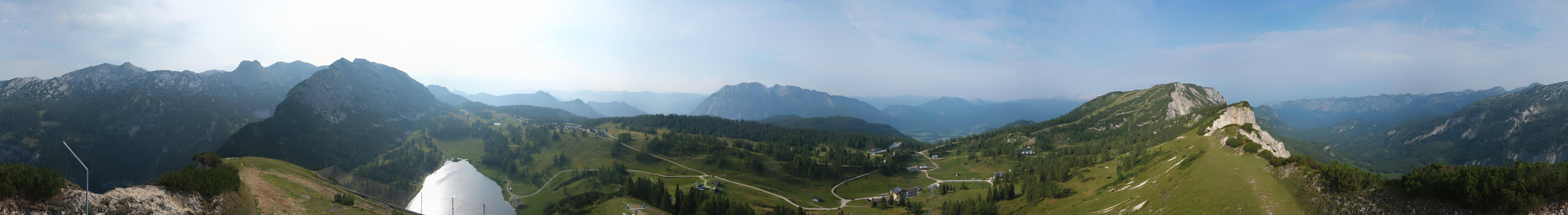 Archiv Foto Webcam Tauplitz: Panoramablick vom Schneiderkogel