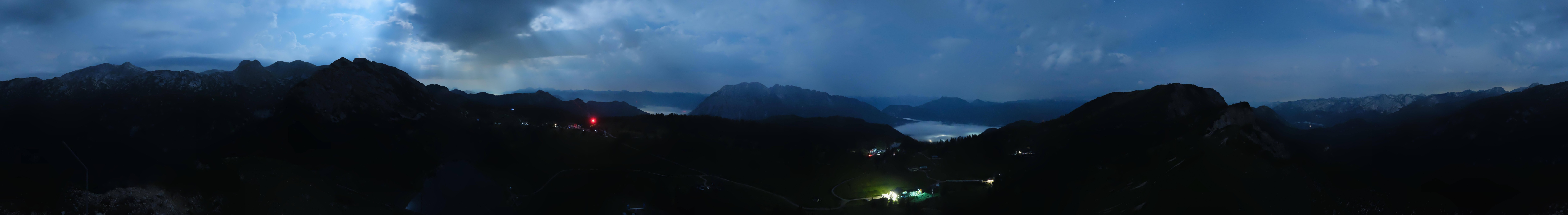 Archiv Foto Webcam Tauplitz: Panoramablick vom Schneiderkogel