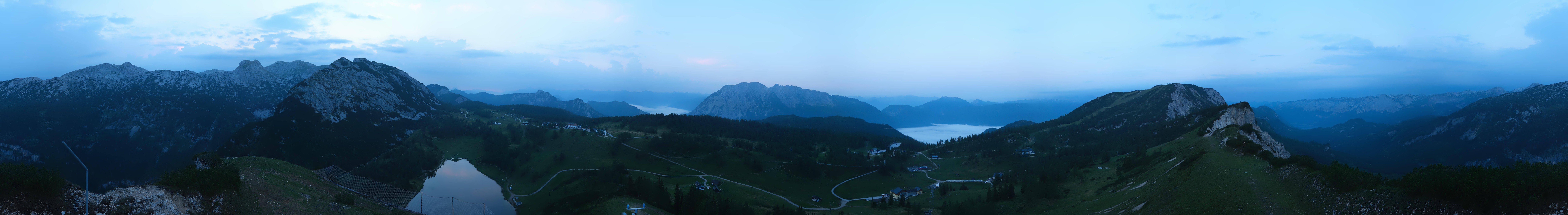 Archiv Foto Webcam Tauplitz: Panoramablick vom Schneiderkogel
