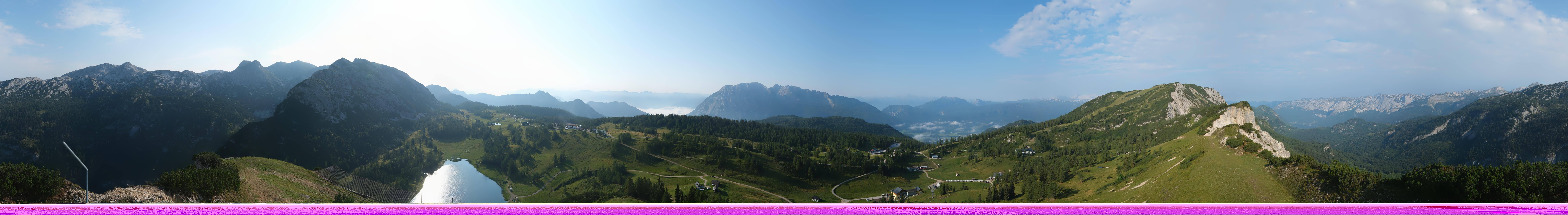 Archiv Foto Webcam Tauplitz: Panoramablick vom Schneiderkogel