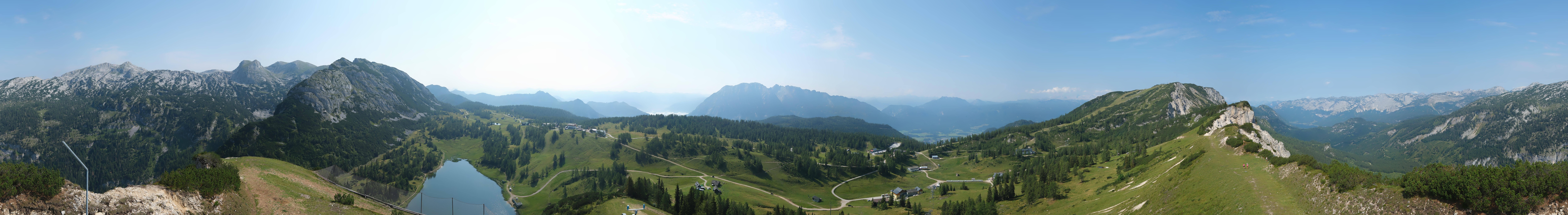 Archiv Foto Webcam Tauplitz: Panoramablick vom Schneiderkogel