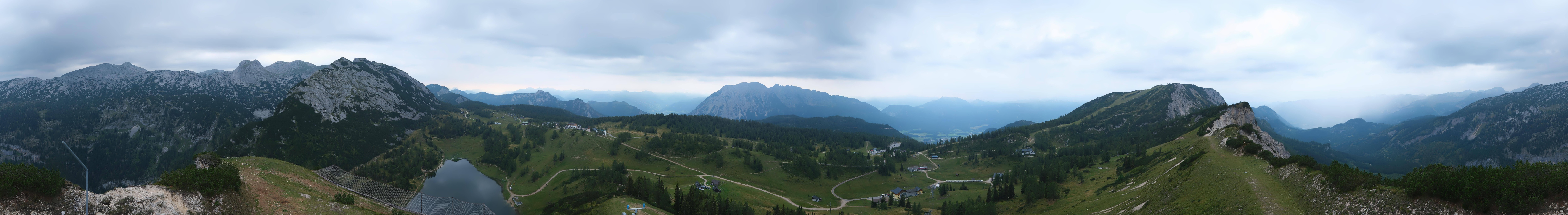 Archiv Foto Webcam Tauplitz: Panoramablick vom Schneiderkogel