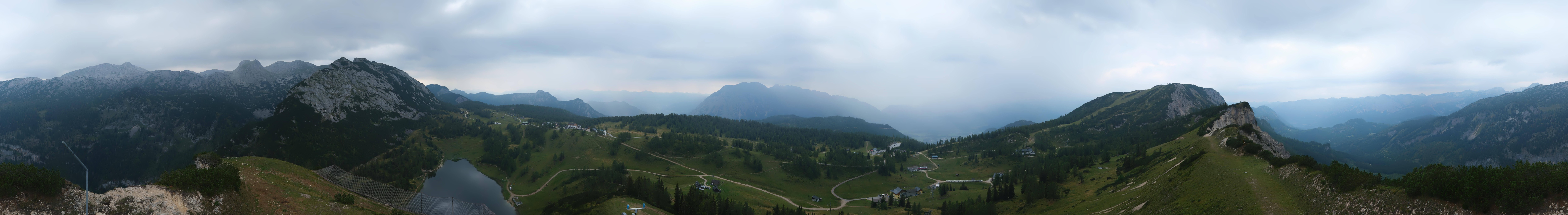 Archiv Foto Webcam Tauplitz: Panoramablick vom Schneiderkogel