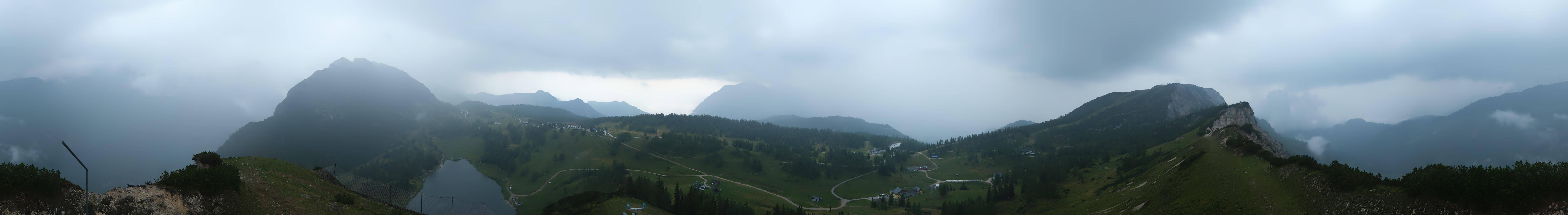 Archiv Foto Webcam Tauplitz: Panoramablick vom Schneiderkogel