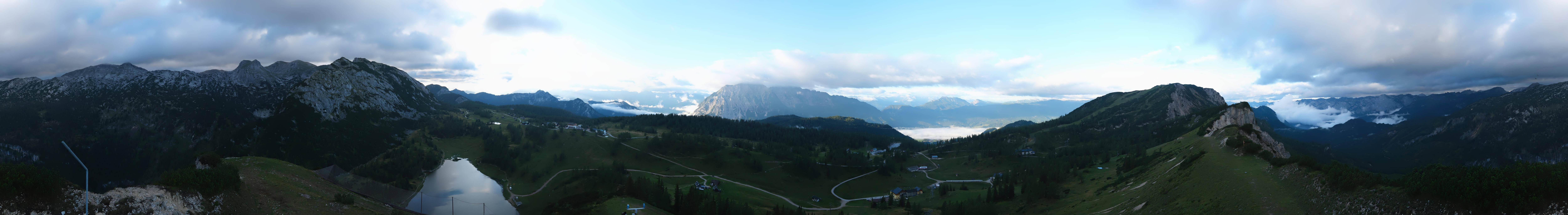 Archiv Foto Webcam Tauplitz: Panoramablick vom Schneiderkogel
