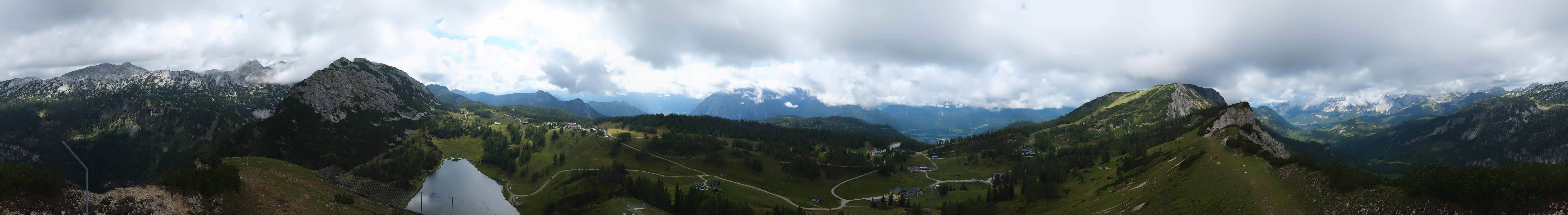 Archiv Foto Webcam Tauplitz: Panoramablick vom Schneiderkogel