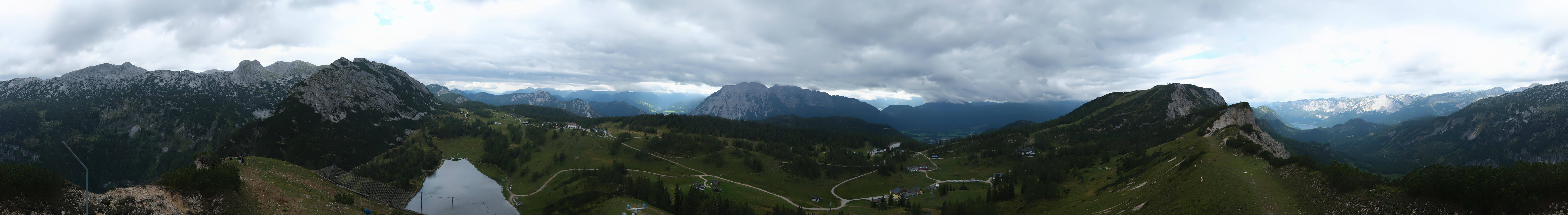Archiv Foto Webcam Tauplitz: Panoramablick vom Schneiderkogel