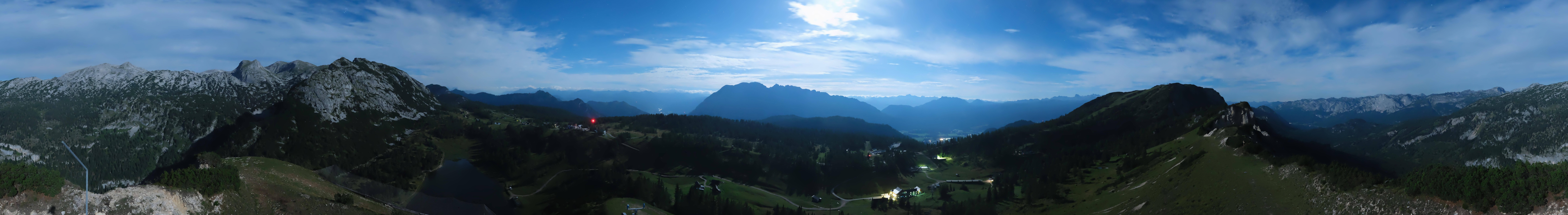 Archiv Foto Webcam Tauplitz: Panoramablick vom Schneiderkogel