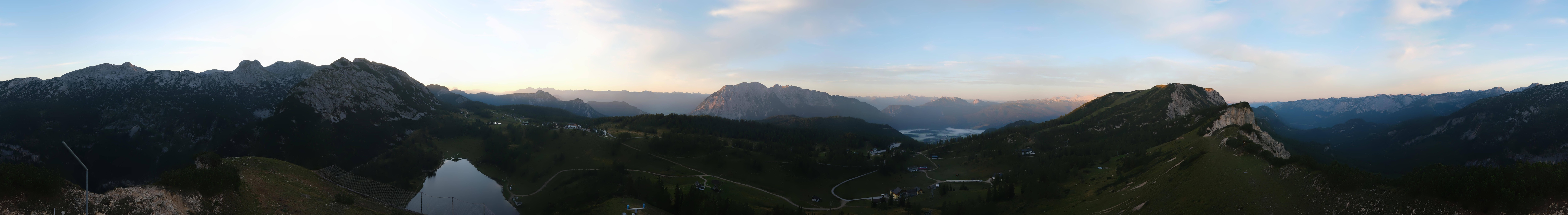 Archiv Foto Webcam Tauplitz: Panoramablick vom Schneiderkogel