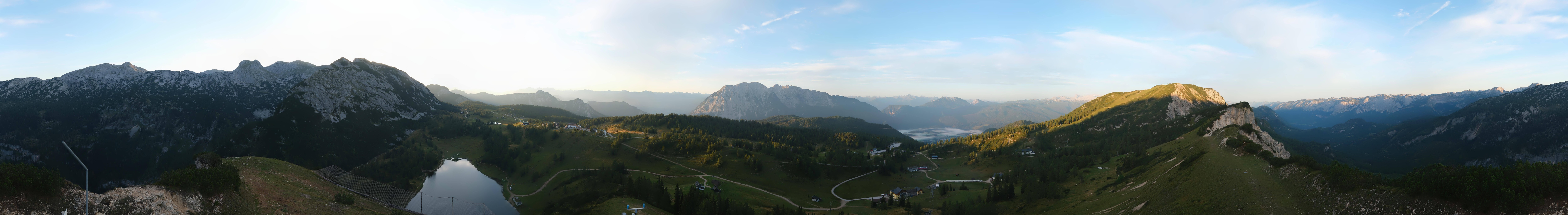 Archiv Foto Webcam Tauplitz: Panoramablick vom Schneiderkogel