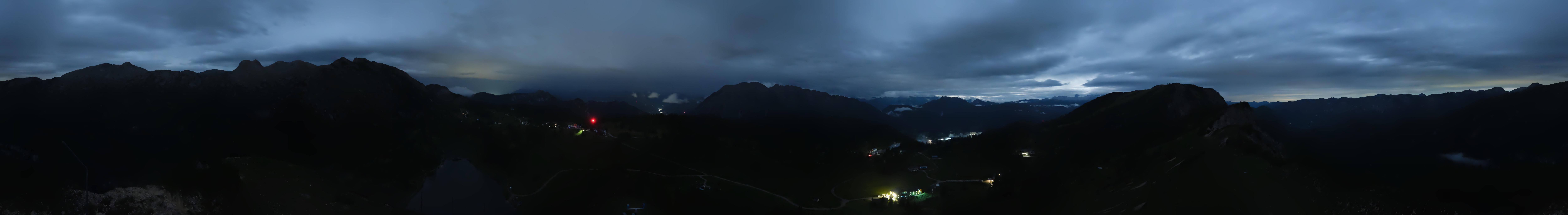 Archiv Foto Webcam Tauplitz: Panoramablick vom Schneiderkogel