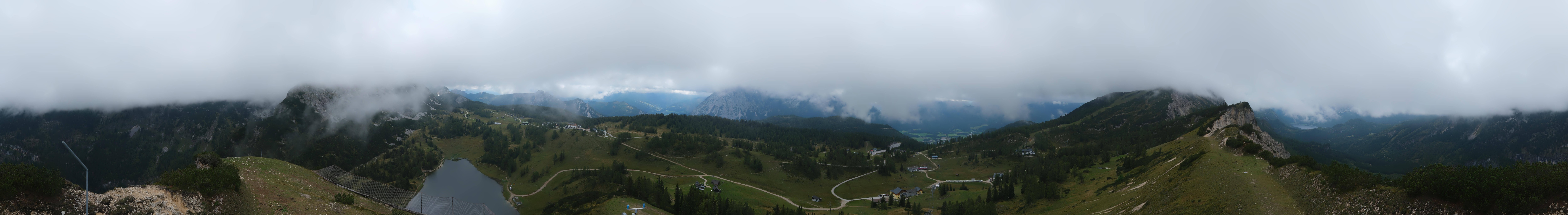 Archiv Foto Webcam Tauplitz: Panoramablick vom Schneiderkogel