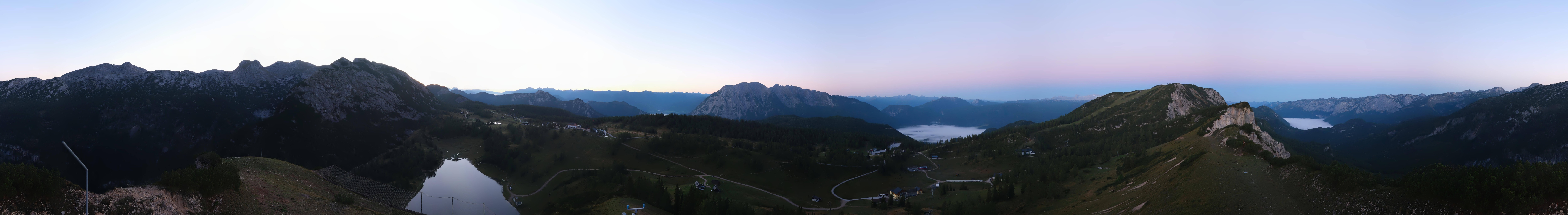 Archiv Foto Webcam Tauplitz: Panoramablick vom Schneiderkogel