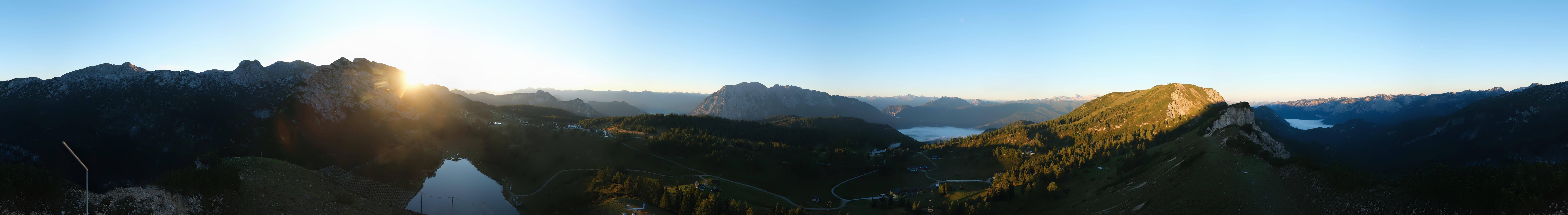 Archiv Foto Webcam Tauplitz: Panoramablick vom Schneiderkogel