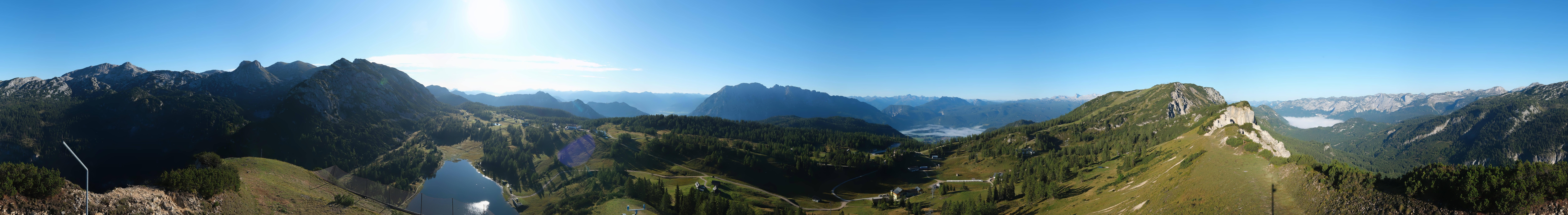 Archiv Foto Webcam Tauplitz: Panoramablick vom Schneiderkogel