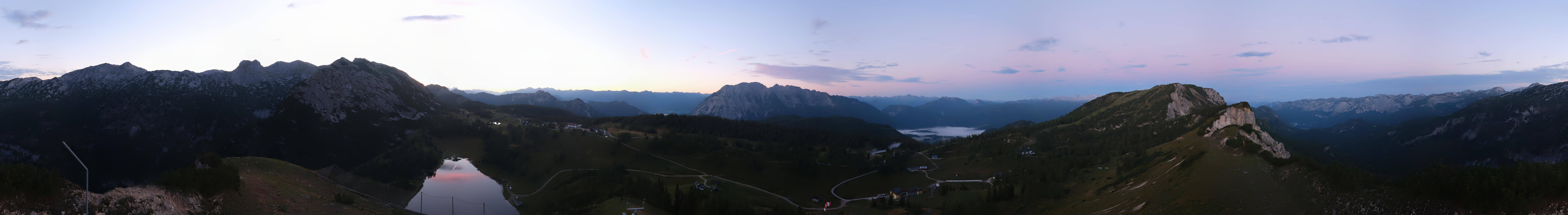Archiv Foto Webcam Tauplitz: Panoramablick vom Schneiderkogel