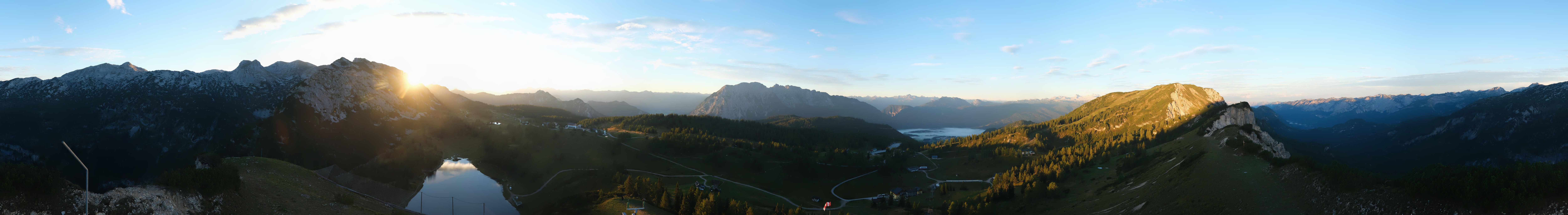 Archiv Foto Webcam Tauplitz: Panoramablick vom Schneiderkogel