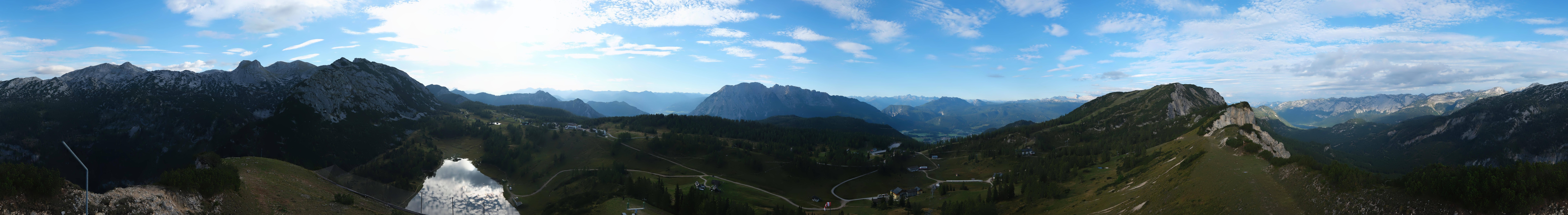 Archiv Foto Webcam Tauplitz: Panoramablick vom Schneiderkogel
