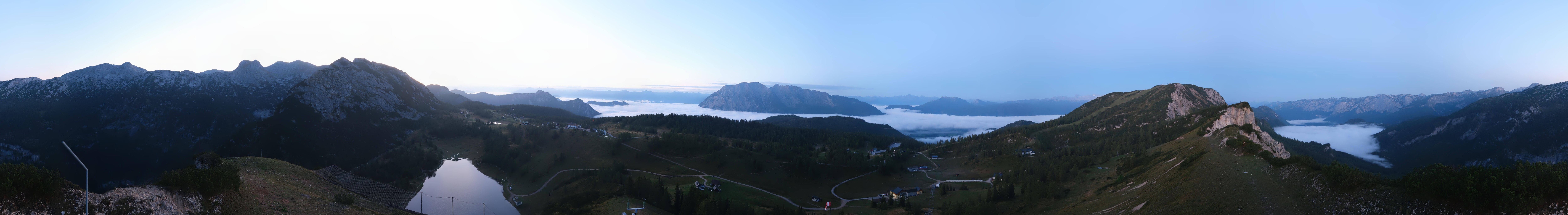 Archiv Foto Webcam Tauplitz: Panoramablick vom Schneiderkogel