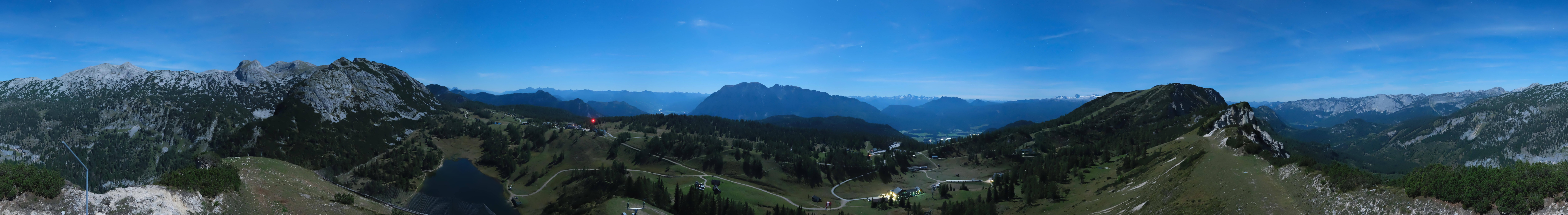 Archiv Foto Webcam Tauplitz: Panoramablick vom Schneiderkogel