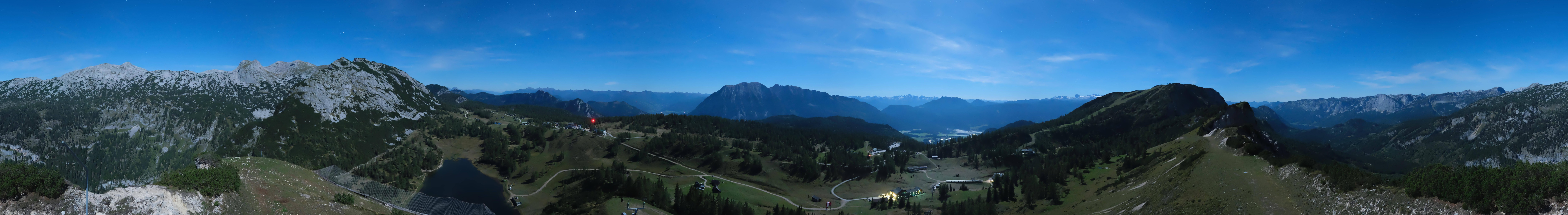 Archiv Foto Webcam Tauplitz: Panoramablick vom Schneiderkogel