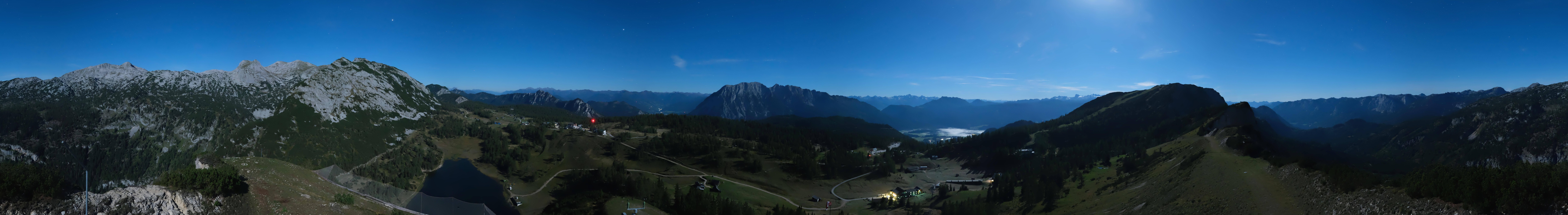 Archiv Foto Webcam Tauplitz: Panoramablick vom Schneiderkogel