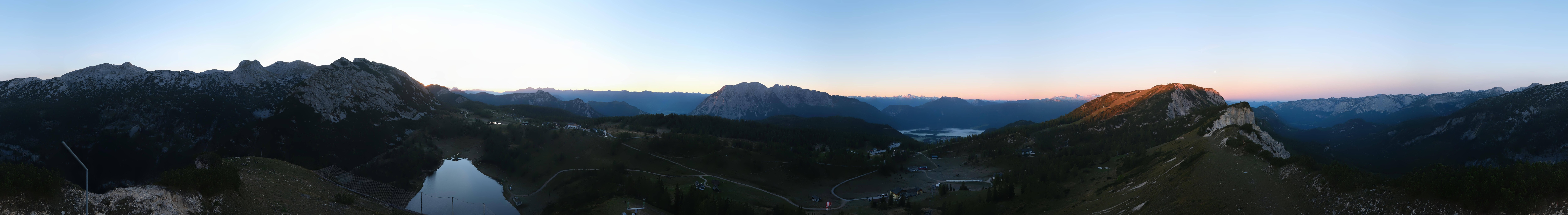 Archiv Foto Webcam Tauplitz: Panoramablick vom Schneiderkogel