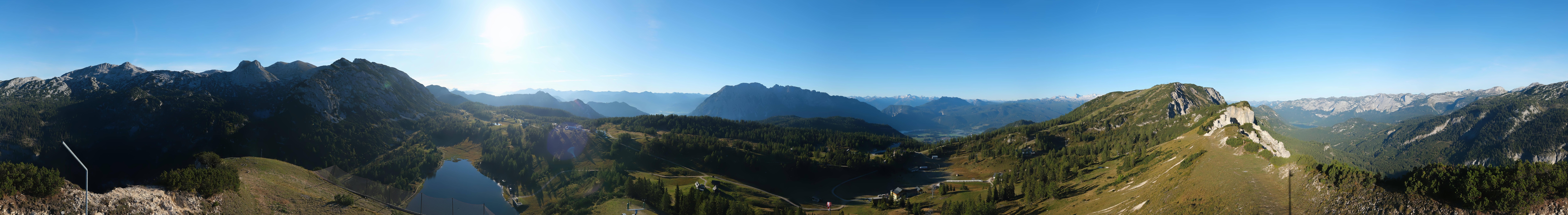 Archiv Foto Webcam Tauplitz: Panoramablick vom Schneiderkogel