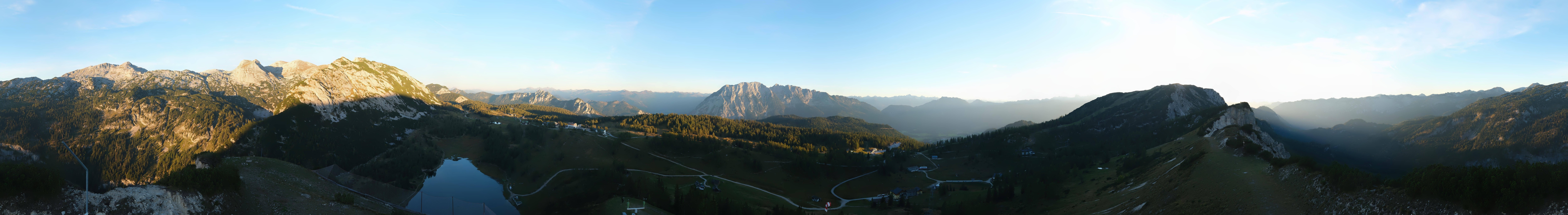 Archiv Foto Webcam Tauplitz: Panoramablick vom Schneiderkogel