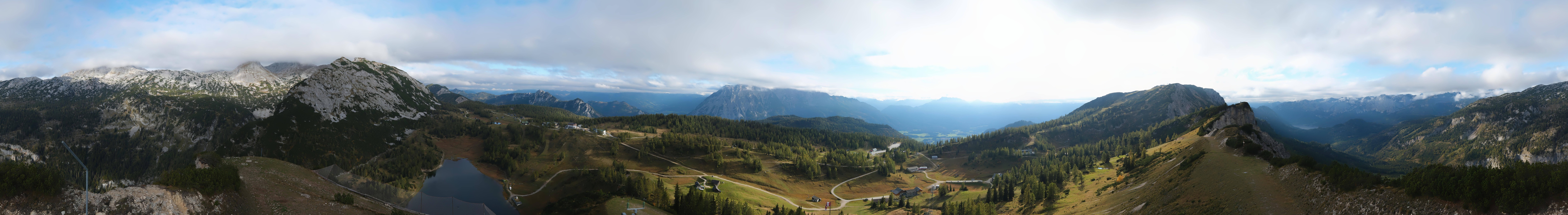 Archiv Foto Webcam Tauplitz: Panoramablick vom Schneiderkogel