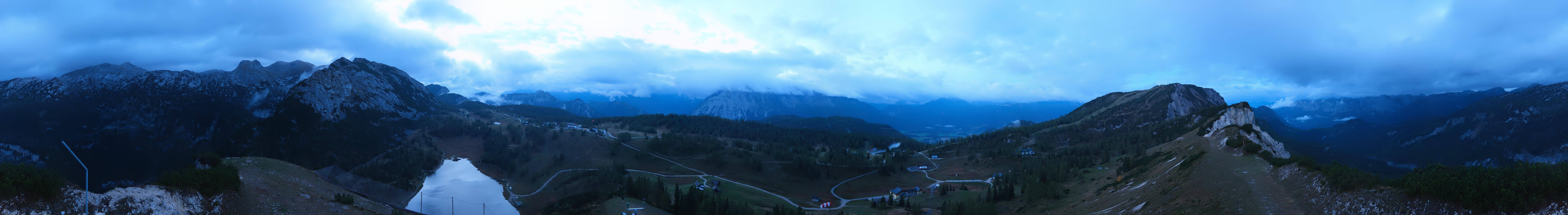 Archiv Foto Webcam Tauplitz: Panoramablick vom Schneiderkogel
