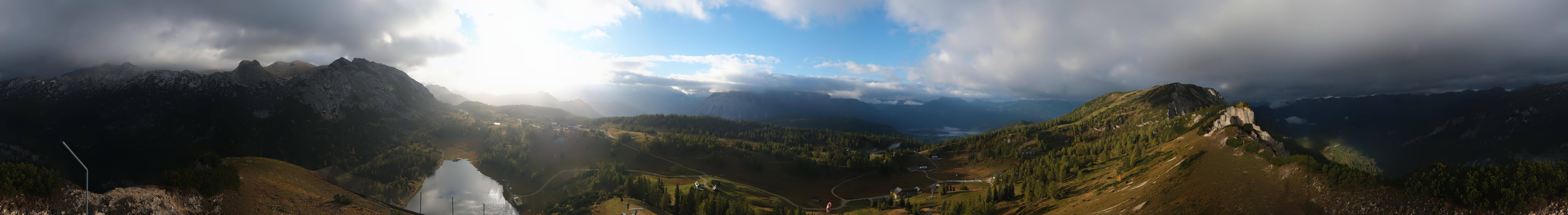 Archiv Foto Webcam Tauplitz: Panoramablick vom Schneiderkogel