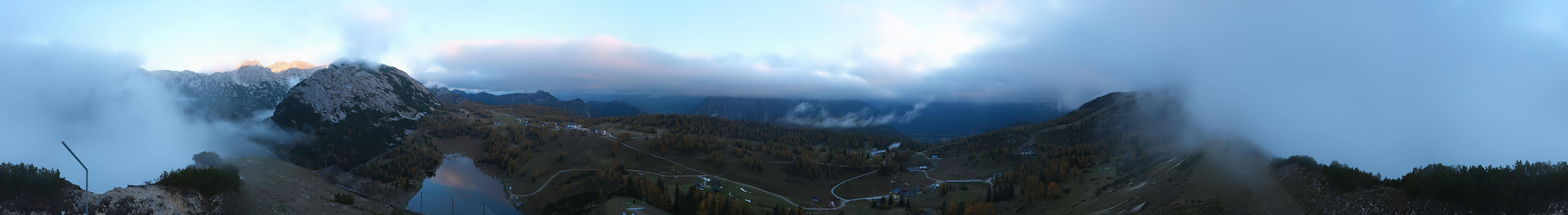 Archiv Foto Webcam Tauplitz: Panoramablick vom Schneiderkogel