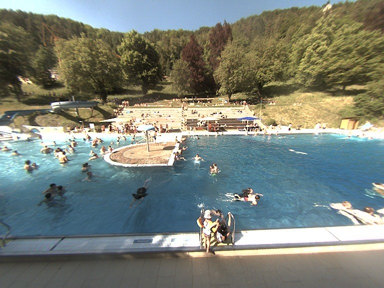 Archiv Foto Webcam Freibad Blaubeuren