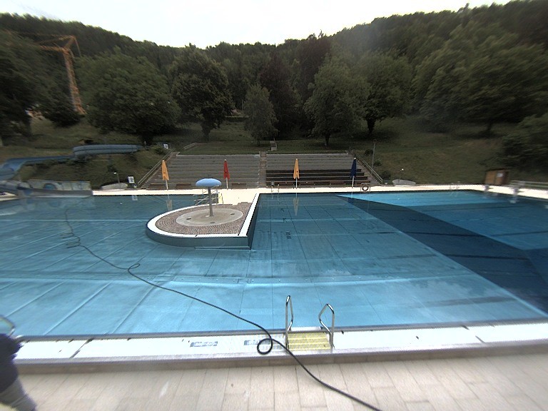 Archived image Webcam Blaubeuren: Public Pool