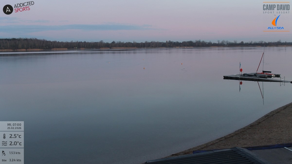 Archiv Foto Webcam Schladitzer See - Badebucht