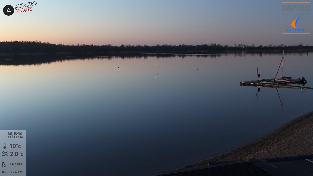 Archiv Foto Webcam Schladitzer See - Badebucht