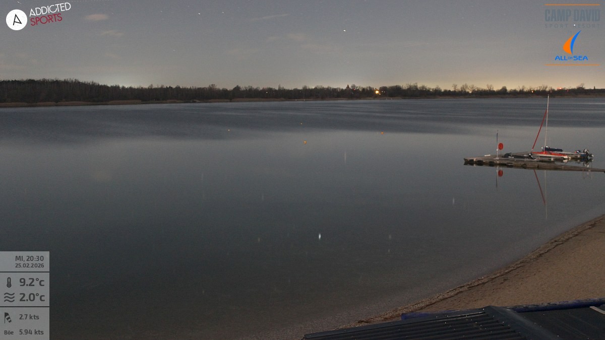 Archiv Foto Webcam Schladitzer See - Badebucht