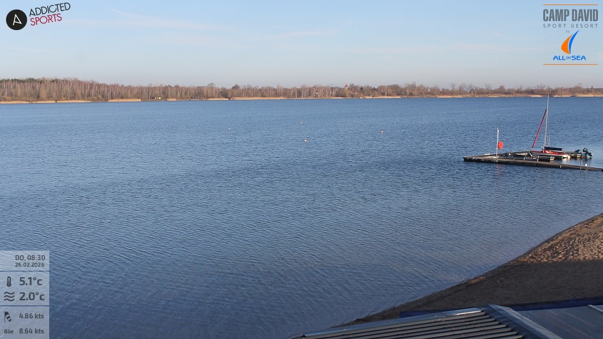 Archiv Foto Webcam Schladitzer See - Badebucht