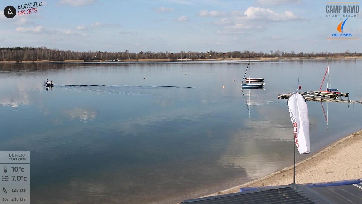 Archived image Webcam Lakeview Schladitz Bay