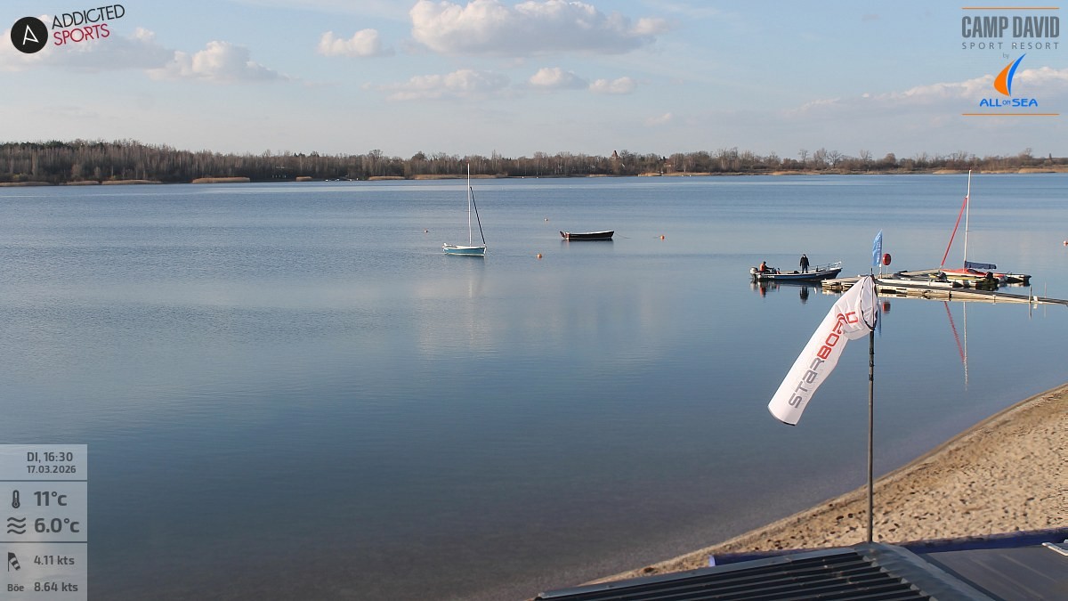 Archived image Webcam Lakeview Schladitz Bay