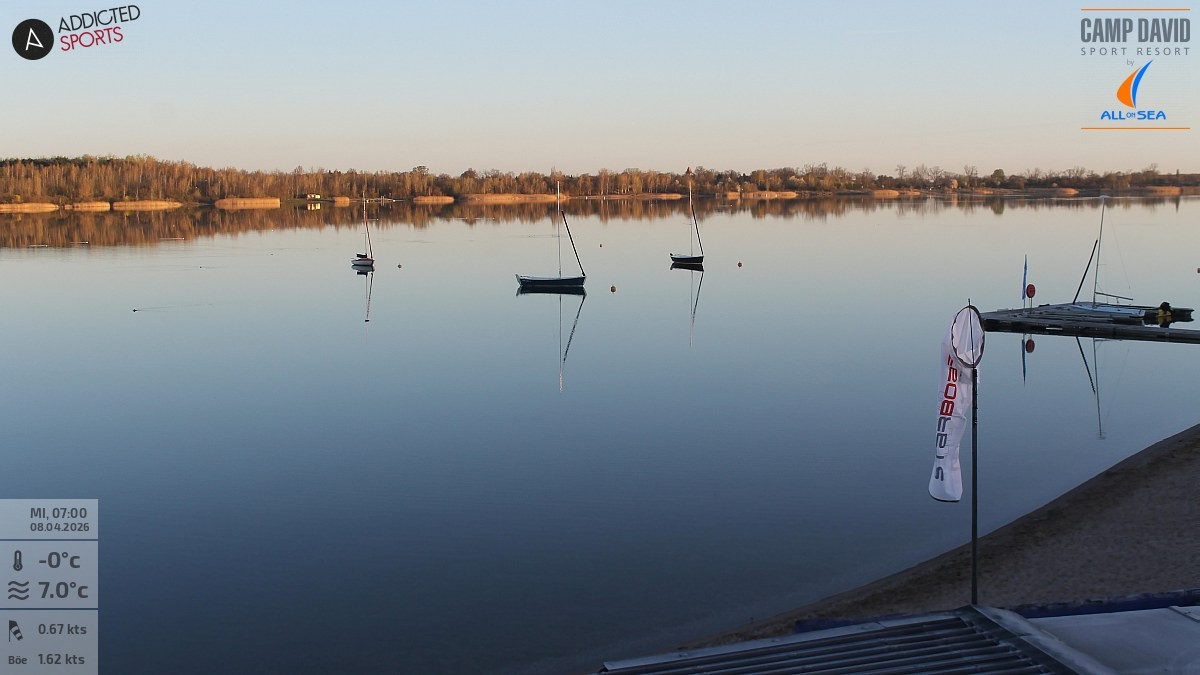 Archiv Foto Webcam Schladitzer See - Badebucht