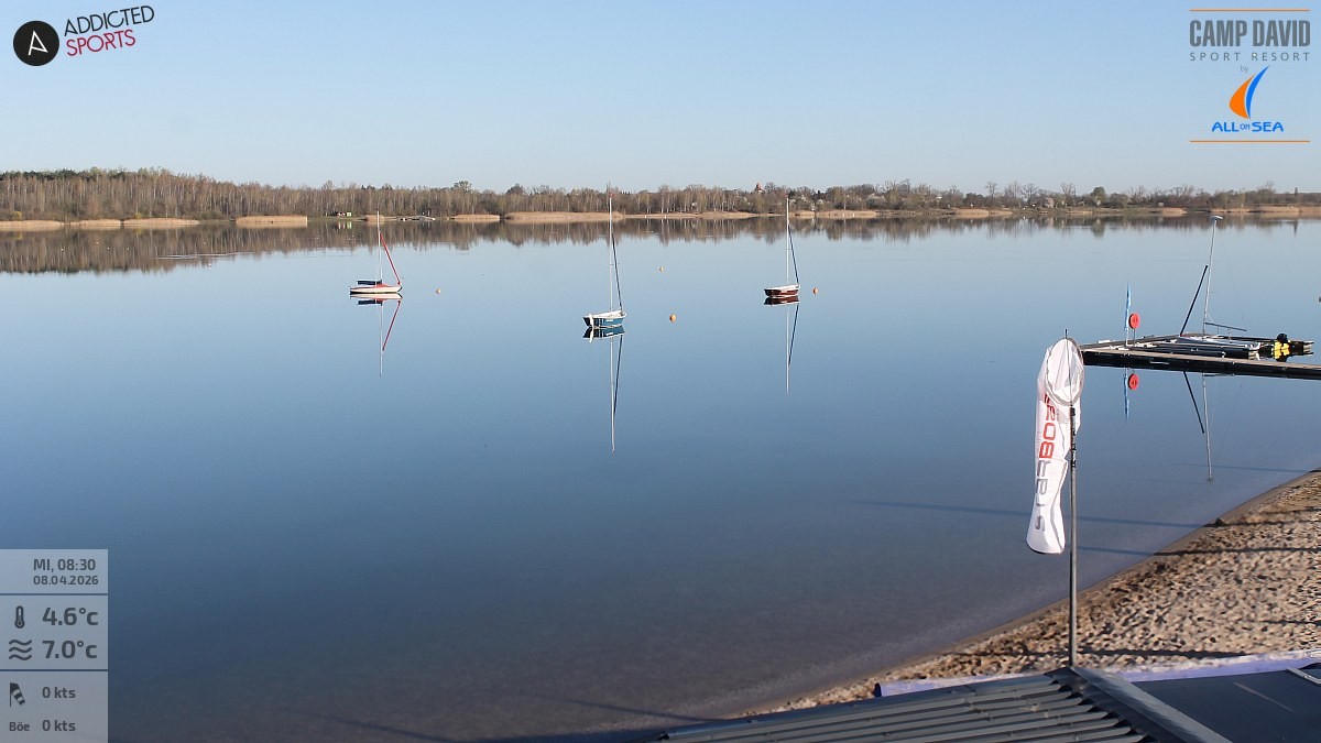 Archiv Foto Webcam Schladitzer See - Badebucht